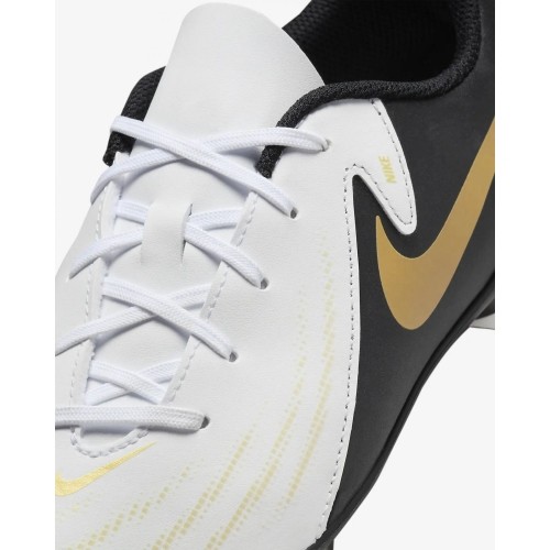 Buty piłkarskie Nike Jr Phantom GX Club FG/MG dla młodzieży White Black FJ2600 100
