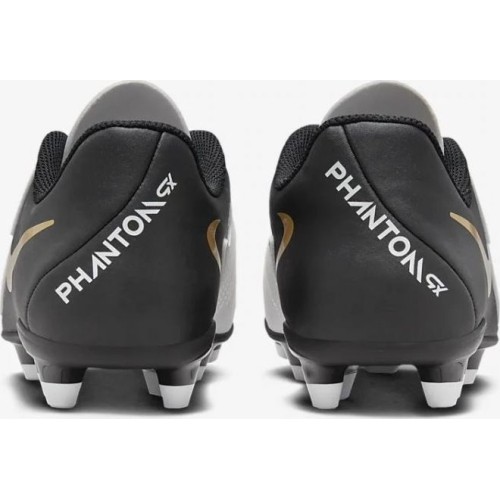Buty piłkarskie Nike Jr Phantom GX Club FG/MG dla młodzieży White Black FJ2600 100
