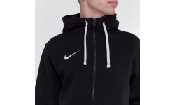 Bluza męska Nike Full Zip Fleece Hoodie Black CW6887 010