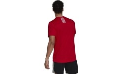Koszulka męska Adidas 3S Back Tee czerwona GM4318