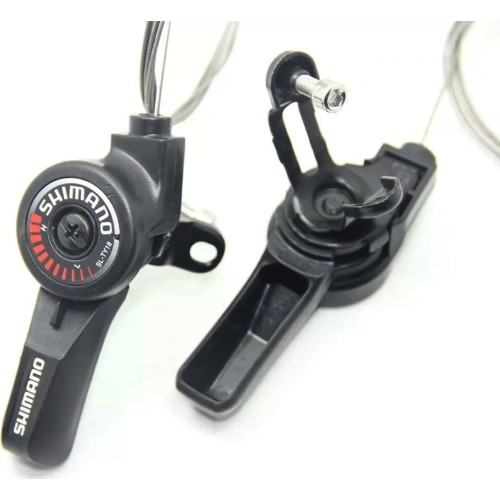 Zestaw manetek Shimano SL-TY18 // SIS, 3x6 biegów