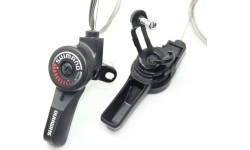 Zestaw manetek Shimano SL-TY18 // SIS, 3x6 biegów