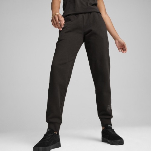 Puma damskie spodnie sportowe Ess+ Animal Pants Fl Black 681496 01