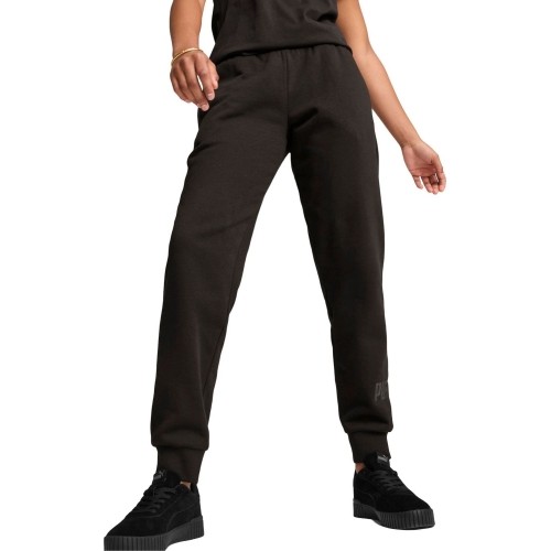 Puma damskie spodnie sportowe Ess+ Animal Pants Fl Black 681496 01