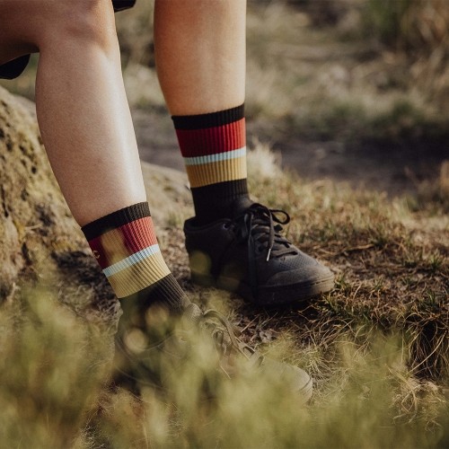 Skarpety FORCE Stripe, rozmiar S-M (36-41), czarne