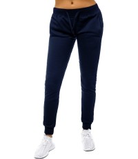 J.Style damskie spodnie sportowe polarowe Navy 68CK01-66