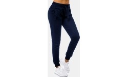 J.Style damskie spodnie sportowe polarowe Navy 68CK01-66