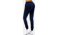 J.Style damskie spodnie sportowe polarowe Navy 68CK01-66