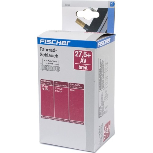 Dętka Fischer 27.5" x 2.8-3.0" (68/81-584), AV 40 mm