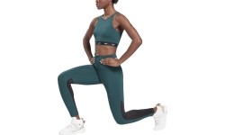 Legginsy damskie Reebok Sh Beyond The Sweat, zielone GP2327
