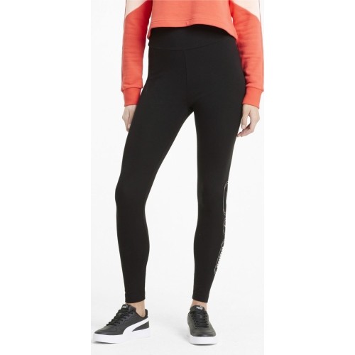 Puma Legginsy damskie Rebel High Waist Black 585836 01