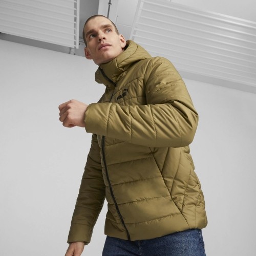 Puma kurtka męska Ess Hooded Padded Brown 848938 93