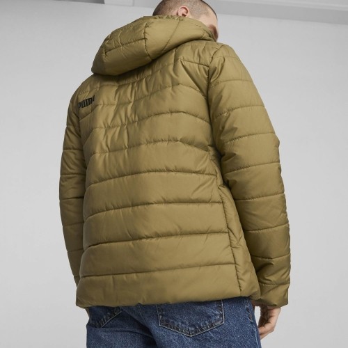 Puma kurtka męska Ess Hooded Padded Brown 848938 93