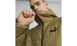 Puma kurtka męska Ess Hooded Padded Brown 848938 93