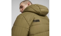 Puma kurtka męska Ess Hooded Padded Brown 848938 93