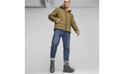 Puma kurtka męska Ess Hooded Padded Brown 848938 93