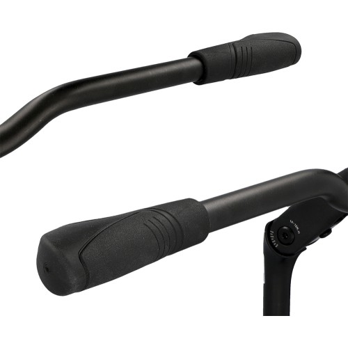 Ergonomiczne chwyty kierownicy Fischer Relax (czarno-szare)
