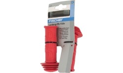 Chwyty kierownicy Fischer // dziecięce, 115 mm (czerwone)