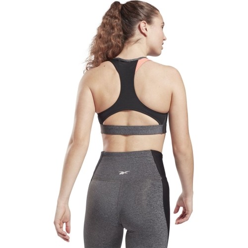 Stanik sportowy damski Reebok Ts Lux Racer Bra Pa Grey GP3413