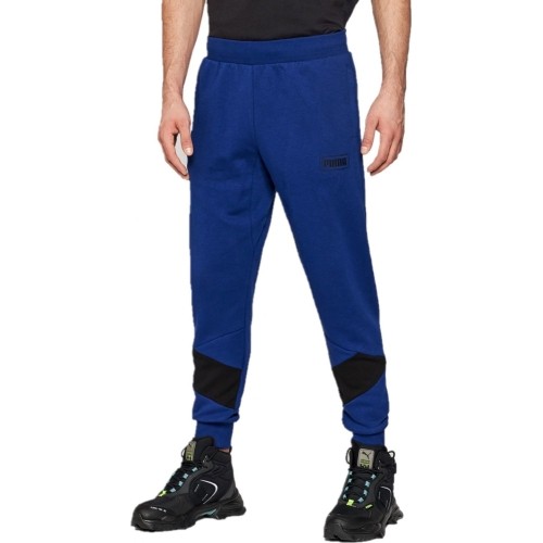 Spodnie męskie Puma Rebel Pants niebieskie 585753 12