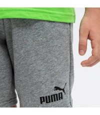 Spodenki młodzieżowe Puma Ess Sweat szare 586972 03