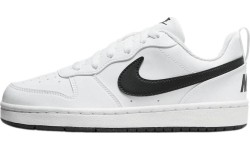 Buty młodzieżowe Nike Court Borough Low White Black DV5456 104