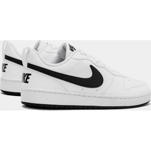 Buty młodzieżowe Nike Court Borough Low White Black DV5456 104