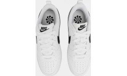 Buty młodzieżowe Nike Court Borough Low White Black DV5456 104