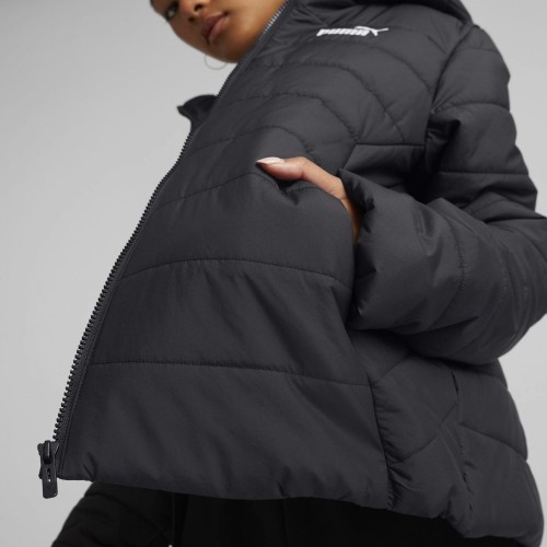 Kurtka damska Puma Ess Hooded Padded, czarna 848940 01