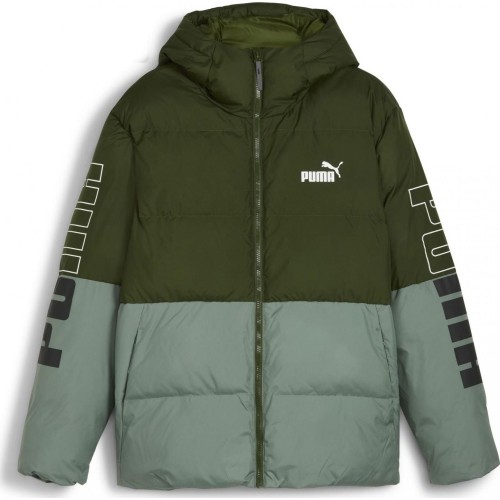 Kurtka męska Puma Power Hooded zielona 675389 31