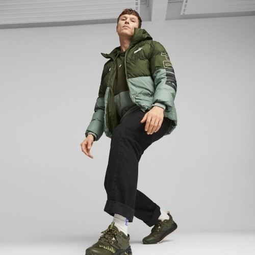 Kurtka męska Puma Power Hooded zielona 675389 31