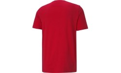 Puma męski bawełniany T-shirt ESS Small Logo Tee Red 586668 47