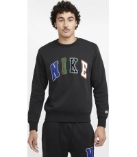 Bluza męska Nike Nk Club Bb Crew Letters Black FZ0879 010