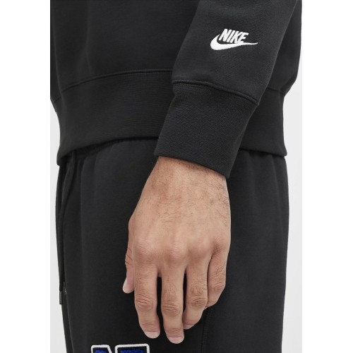 Bluza męska Nike Nk Club Bb Crew Letters Black FZ0879 010