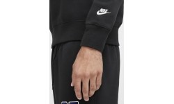 Bluza męska Nike Nk Club Bb Crew Letters Black FZ0879 010