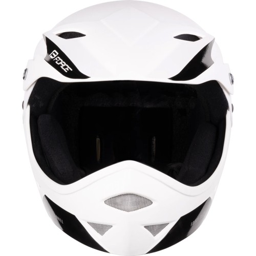 Kask dziecięcy FORCE DOWNHILL Junior, rozmiar S-M (54-58 cm), biały