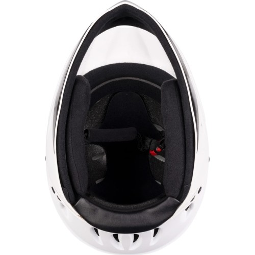 Kask dziecięcy FORCE DOWNHILL Junior, rozmiar S-M (54-58 cm), biały