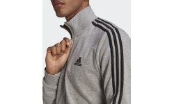 Dres męski Adidas M 3S FT TT TS, szaro-czarny