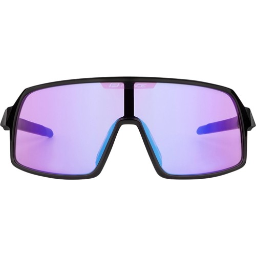 Okulary dziecięce FORCE Vibe, UV400, fioletowe szkło (czarne)