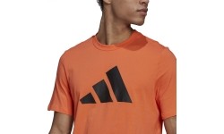 Koszulka męska Adidas M Fi Tee Bos, pomarańczowa