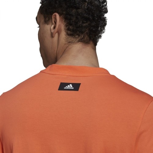 Koszulka męska Adidas M Fi Tee Bos, pomarańczowa