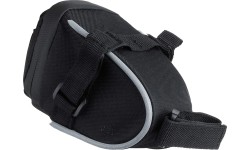 Torba podsiodłowa FORCE Jet Velcro 0.4 L (czarna)