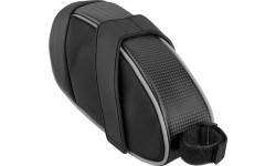 Torba podsiodłowa FORCE Stone, 0.7 L, czarna