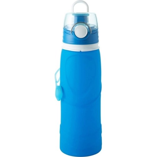 Składana butelka na wodę Fischer, 750 ml, silikon spożywczy (niebieska)