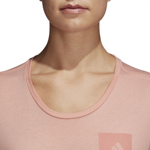 Bluzka Adidas Three Stripes Pink White CV4572