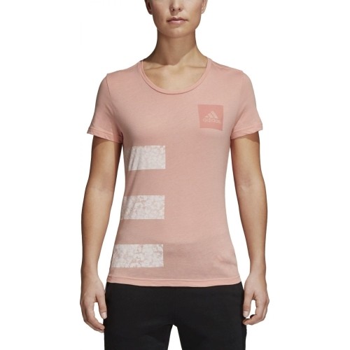 Bluzka Adidas Three Stripes Pink White CV4572