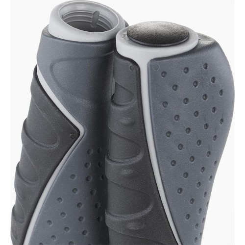 Chwyty kierownicy Fischer TRIO, 130 mm (czarno-szare)