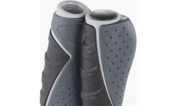 Chwyty kierownicy Fischer TRIO, 130 mm (czarno-szare)