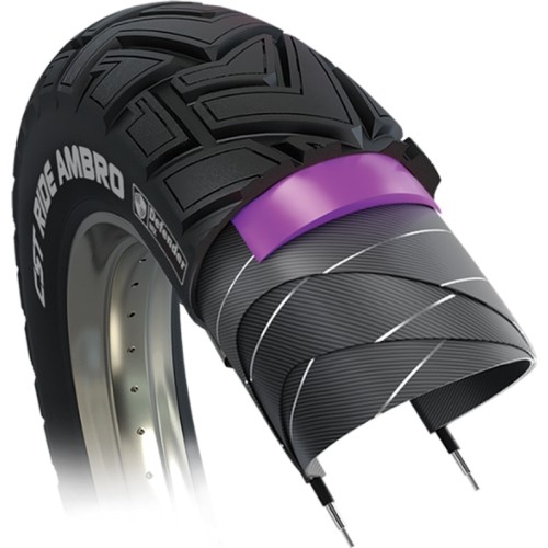 Opona CST Ride Ambro CEB-02 20" x 4.00" (100-406) E-50, ochrona przed przebiciem Defender Mix