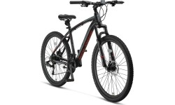 Rower górski UMIT Solaris XC HYD 29", 21G, rozmiar 18" (46 cm), czarno-czerwony